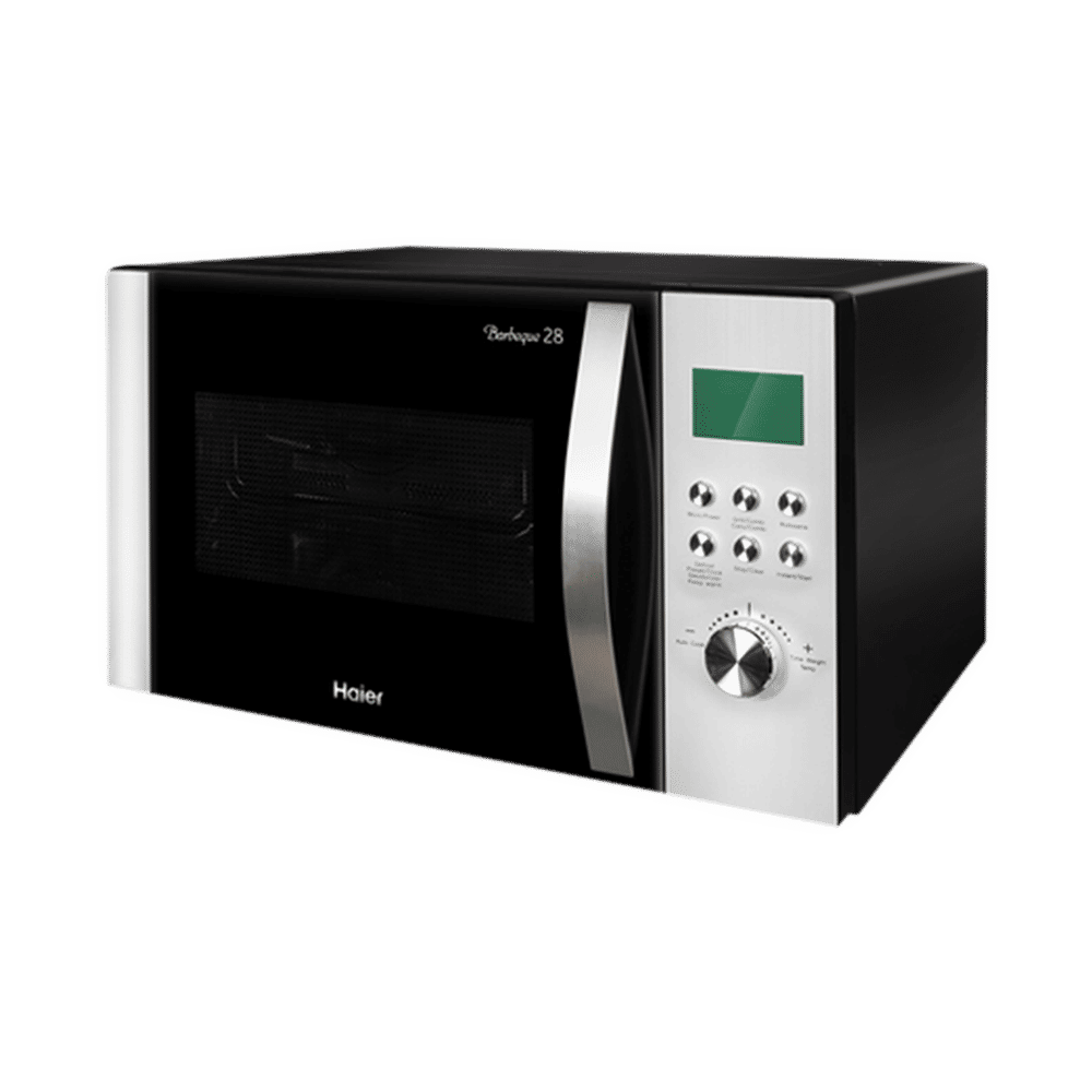 Buy Haier 28L Convection Microwave Oven with 123 Autocook Menus (Black